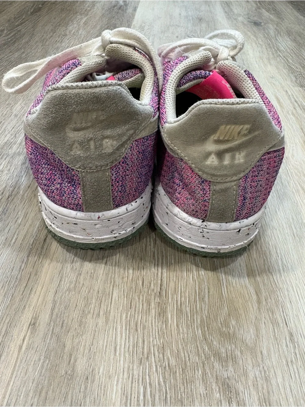 Nike Air Force 1 crater flyknit discus glow